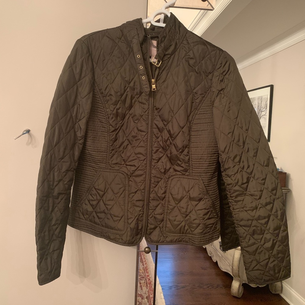 Beautiful Green light puffer Jacket